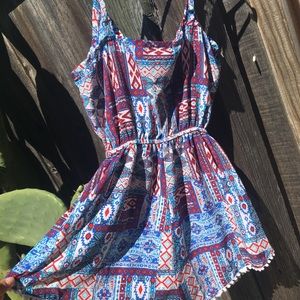 Rue 21 tribal print romper